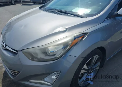 2015 Hyundai Elantra Sport from USA, damaged, VIN KMHDH4AH8FU371877